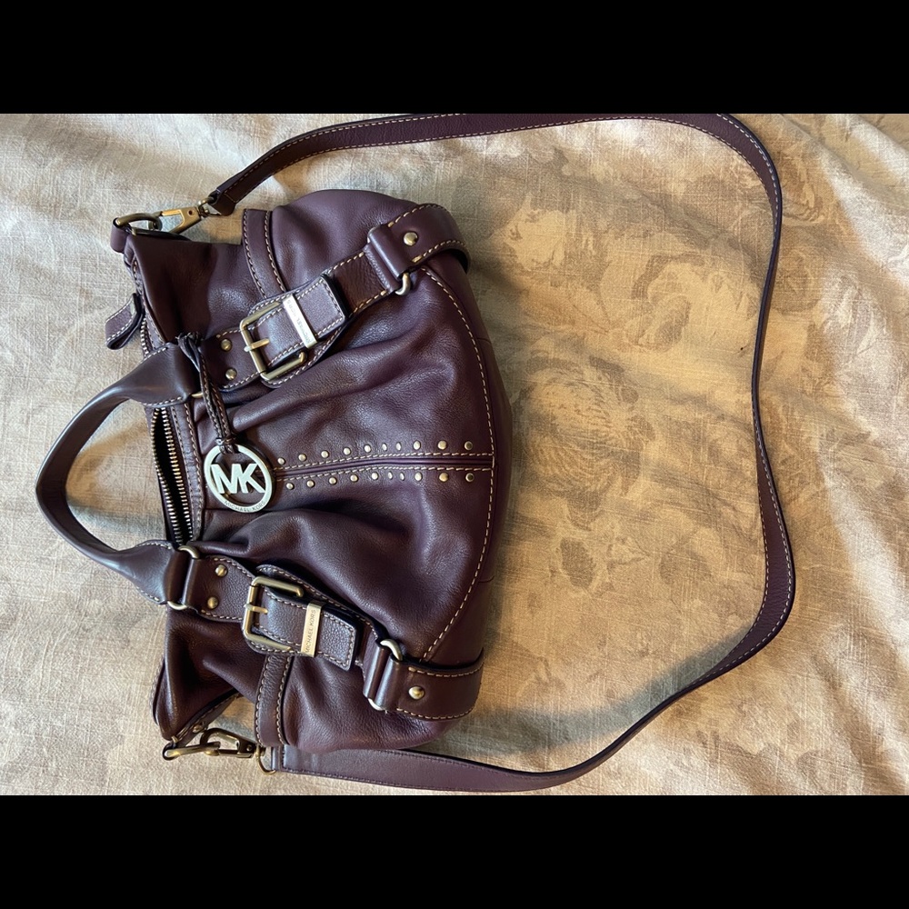 Michael Kors purple purse